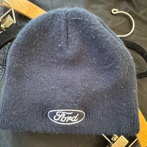 Vintage Ford Dark Blue Knit Hat